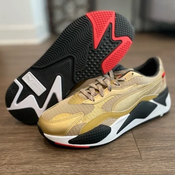 Puma RS-X3 WC gold metallic sz 9.5